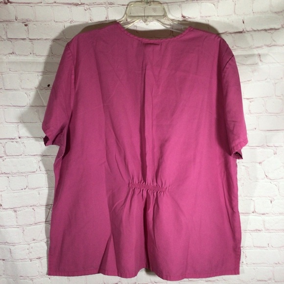 SB Scrubs Pink Scrub Top - Size 2X - Picture 5 of 7